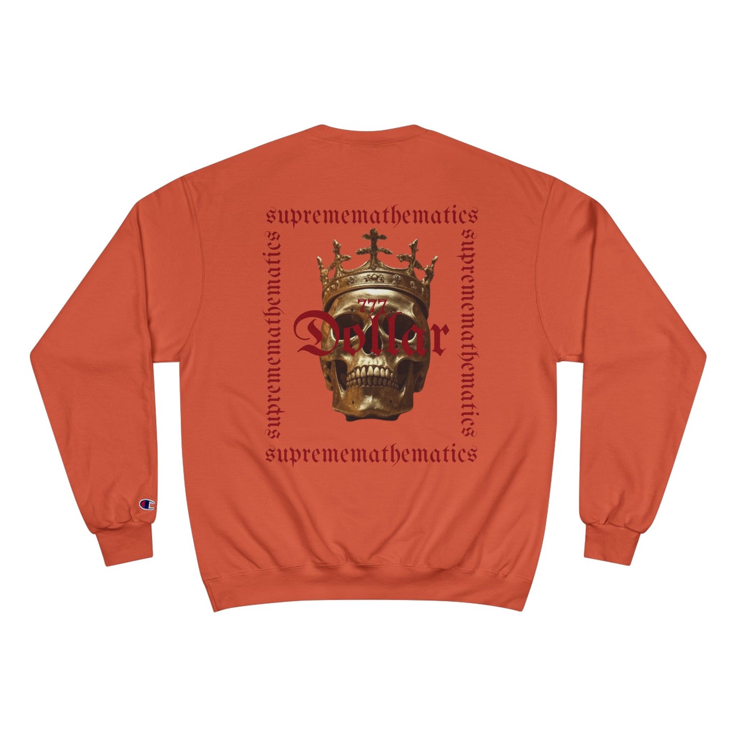 SUPREMEMATHEMATICS DOLLAR SWEATSHIRT