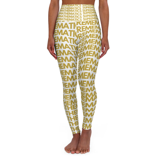 SUPREMEMATHEMATICS HIGH WAIST YOGA LEGGINGS