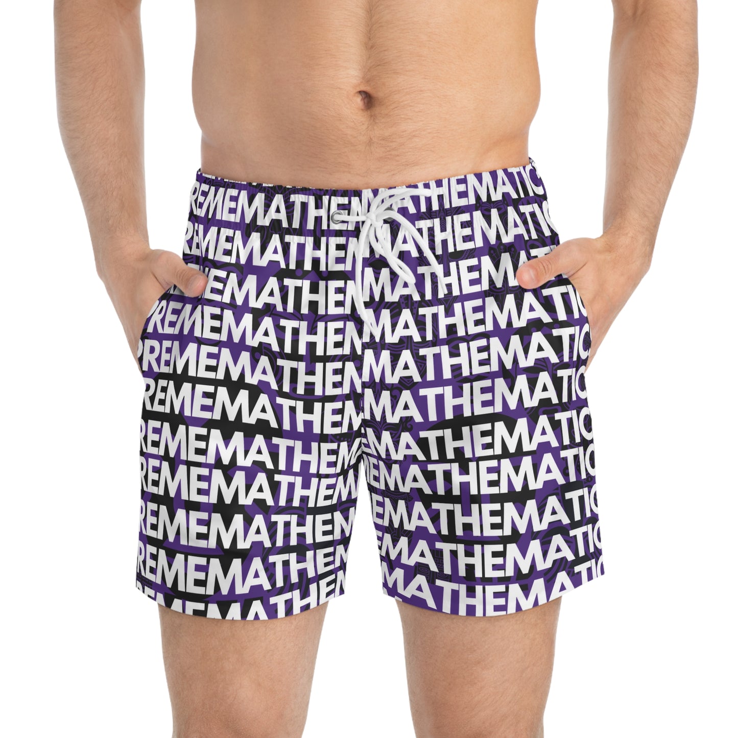 SUPREMEMATHEMATICS SWIM TRUNKS