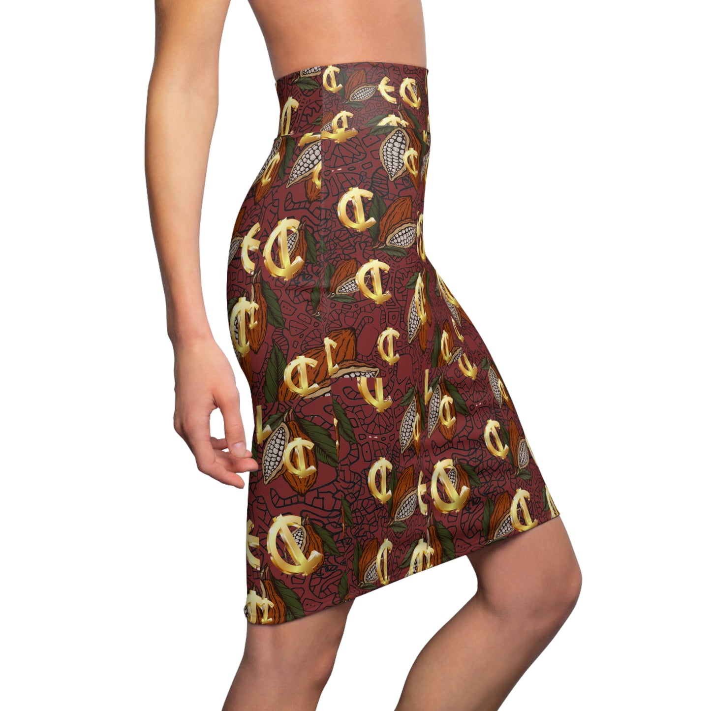 SUPREMEMATHEMATICS CEDI PENCIL SKIRT