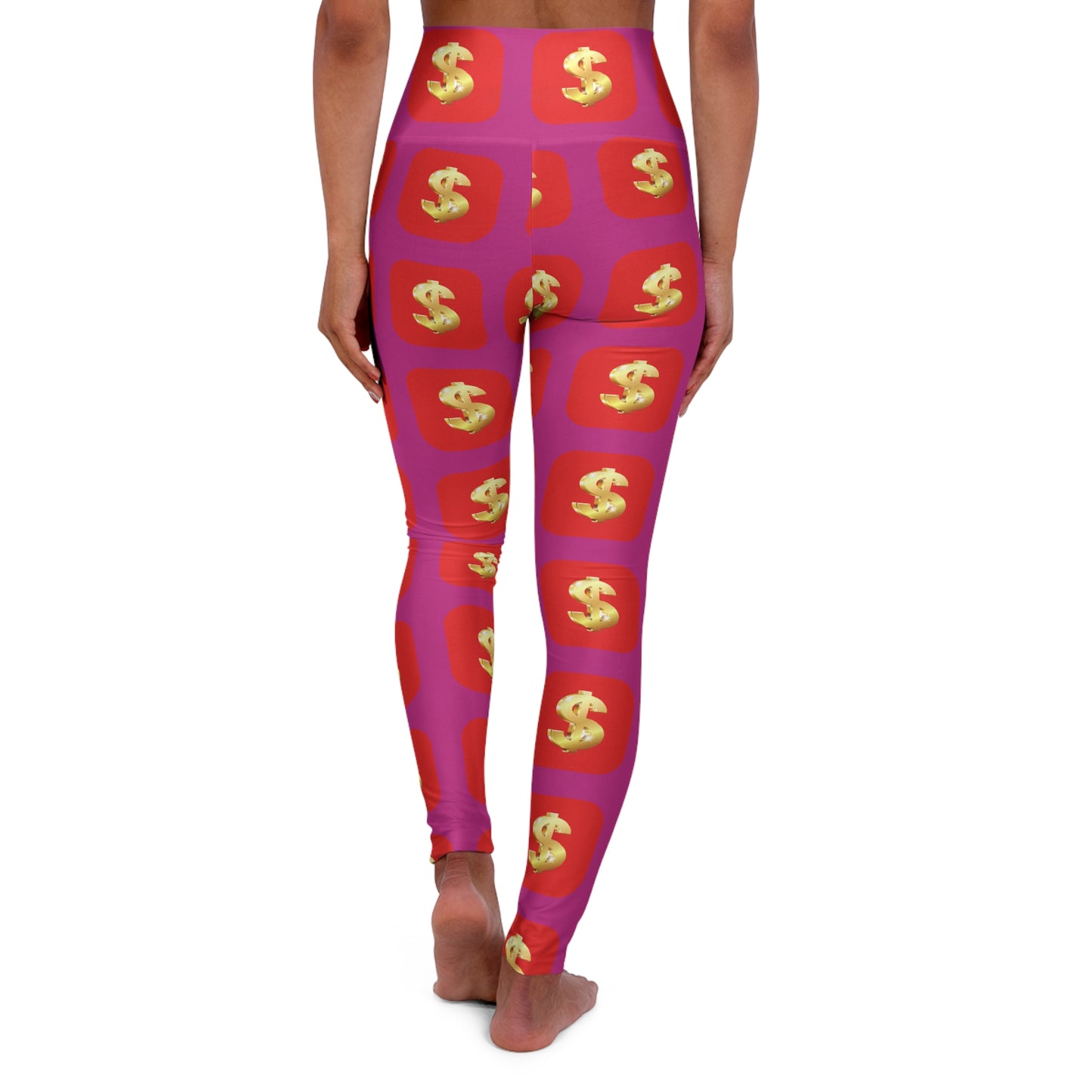 SUPREMEMATHEMATICS HIGH WAIST YOGA LEGGINGS