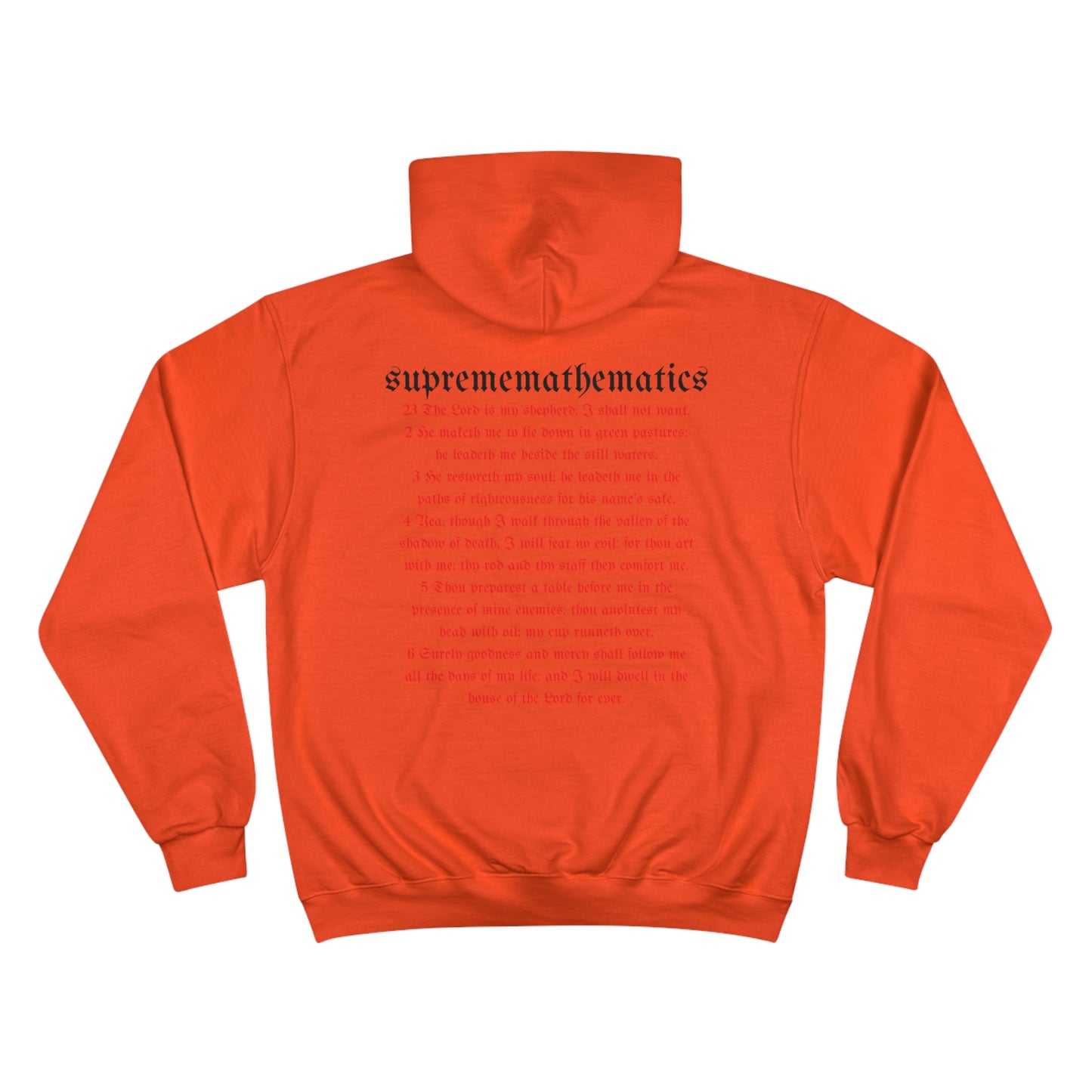 SUPREMEMATHEMATICS PSALM23 HOODIE