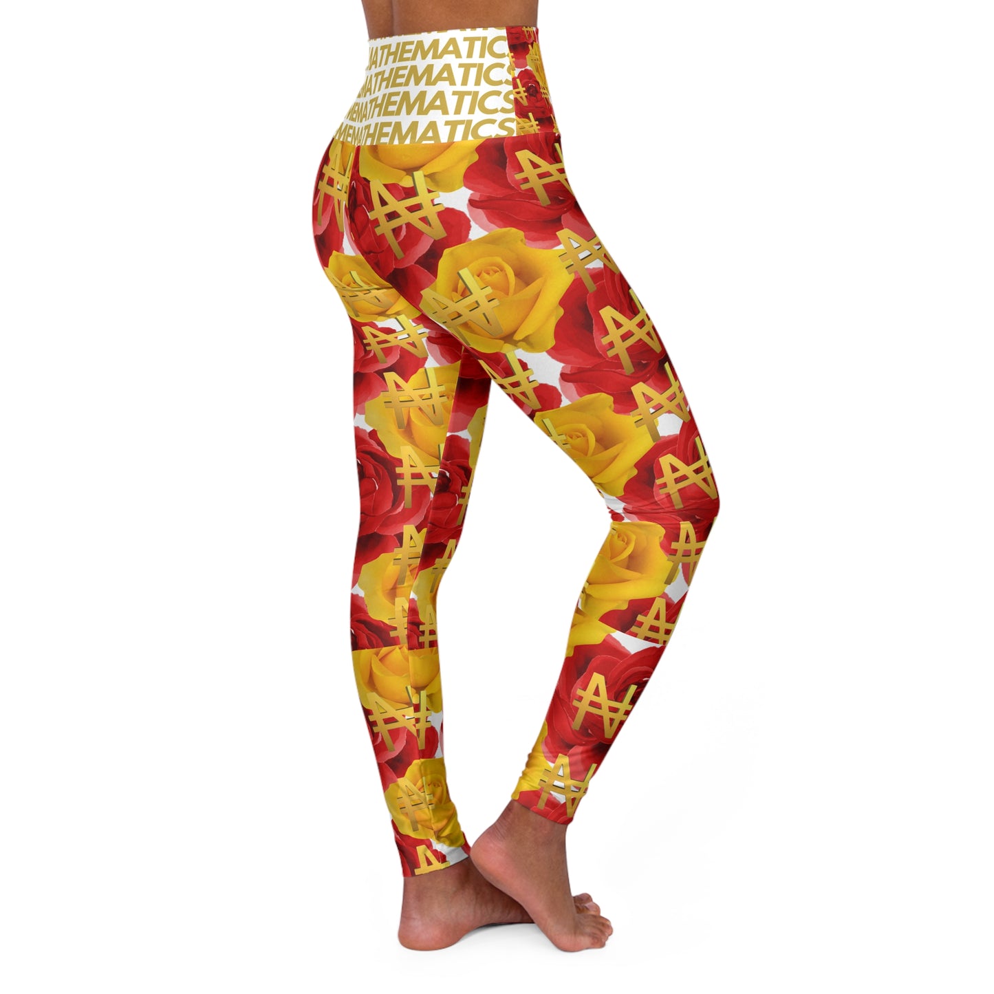 SUPREMEMATHEMATICS HIGH WAIST YOGA LEGGINGS