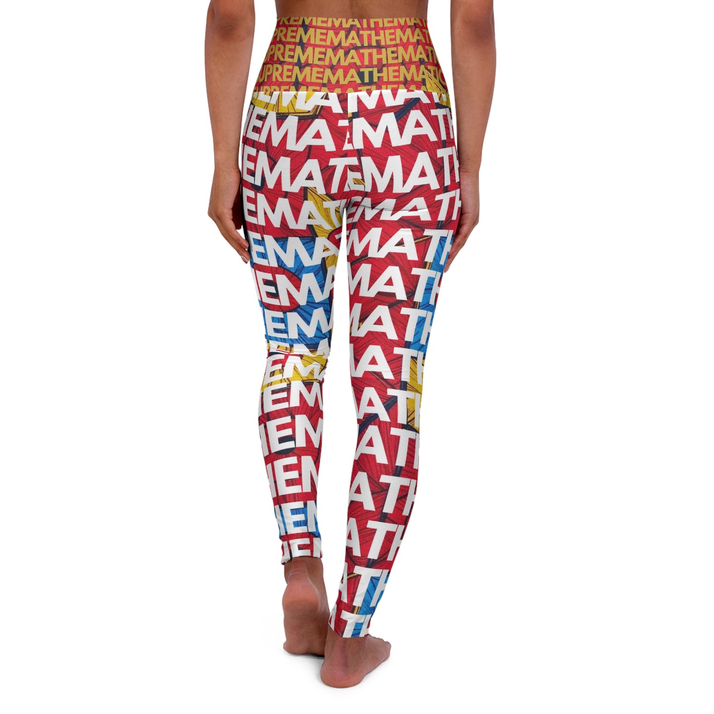 SUPREMEMATHEMATICS HIGH WAIST YOGA LEGGINGS