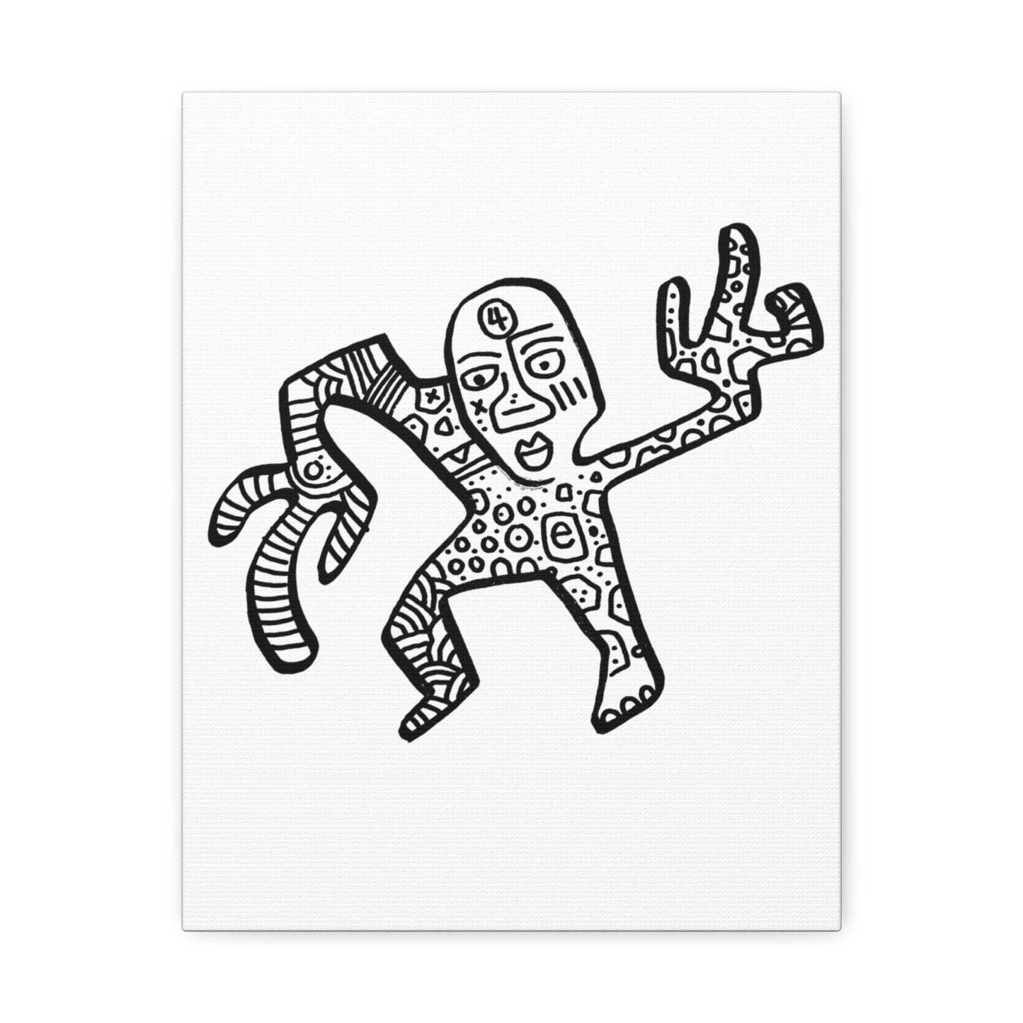 BOXXY HUMANOID ART CANVAS