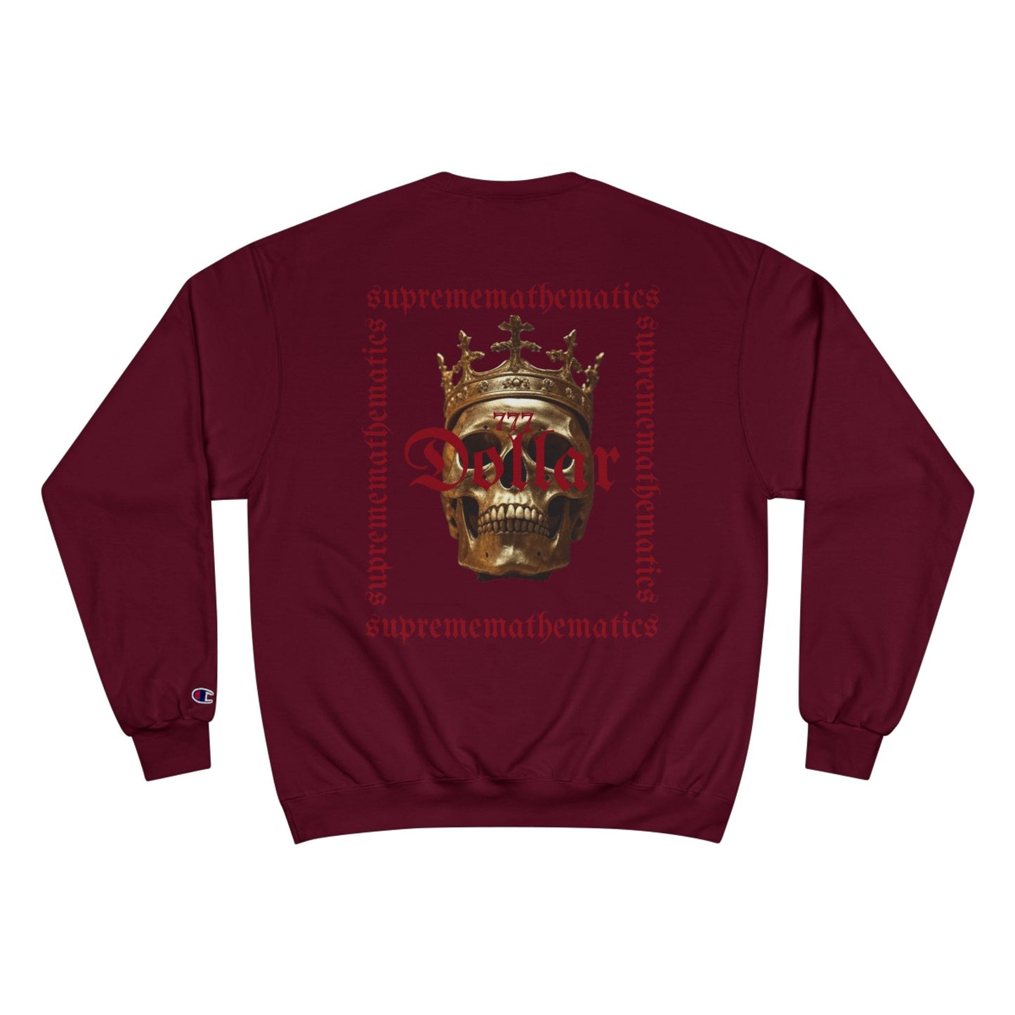 SUPREMEMATHEMATICS DOLLAR SWEATSHIRT