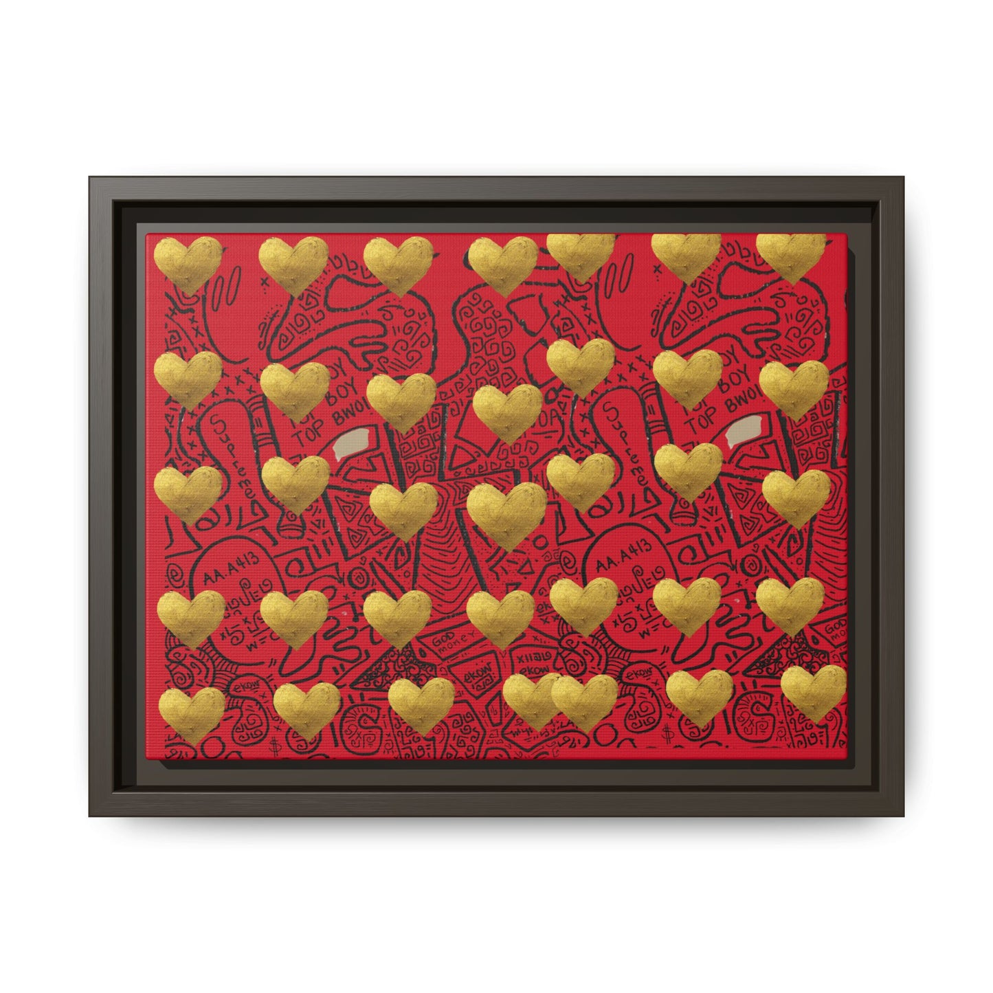 SUPREMEMATHEMATICS FRAMED CANVAS