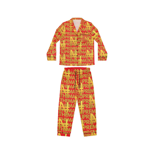 SUPREMEMATHEMATICS NAIRA SATIN PAJAMAS