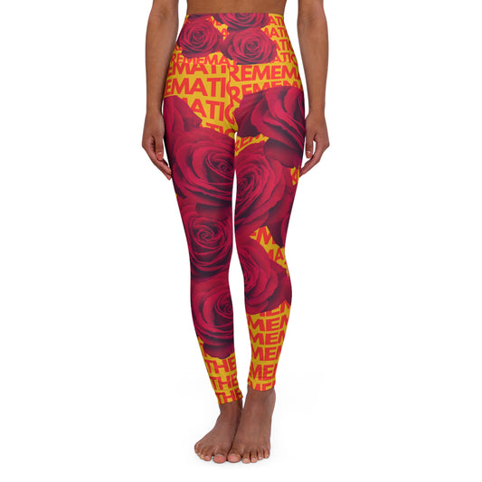 SUPREMEMATHEMATICS HIGH WAIST YOGA LEGGINGS
