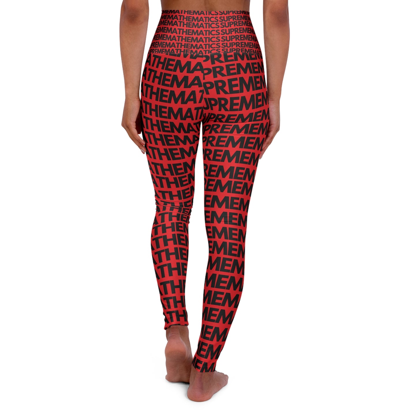 SUPREMEMATHEMATICS HIGH WAIST YOGA LEGGINGS