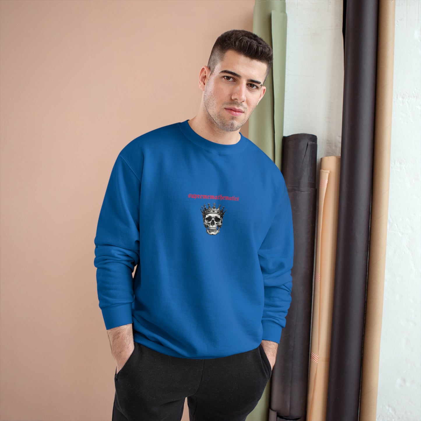 SUPREMEMATHEMATICS SUNFLOWER KINGS SWEATSHIRT