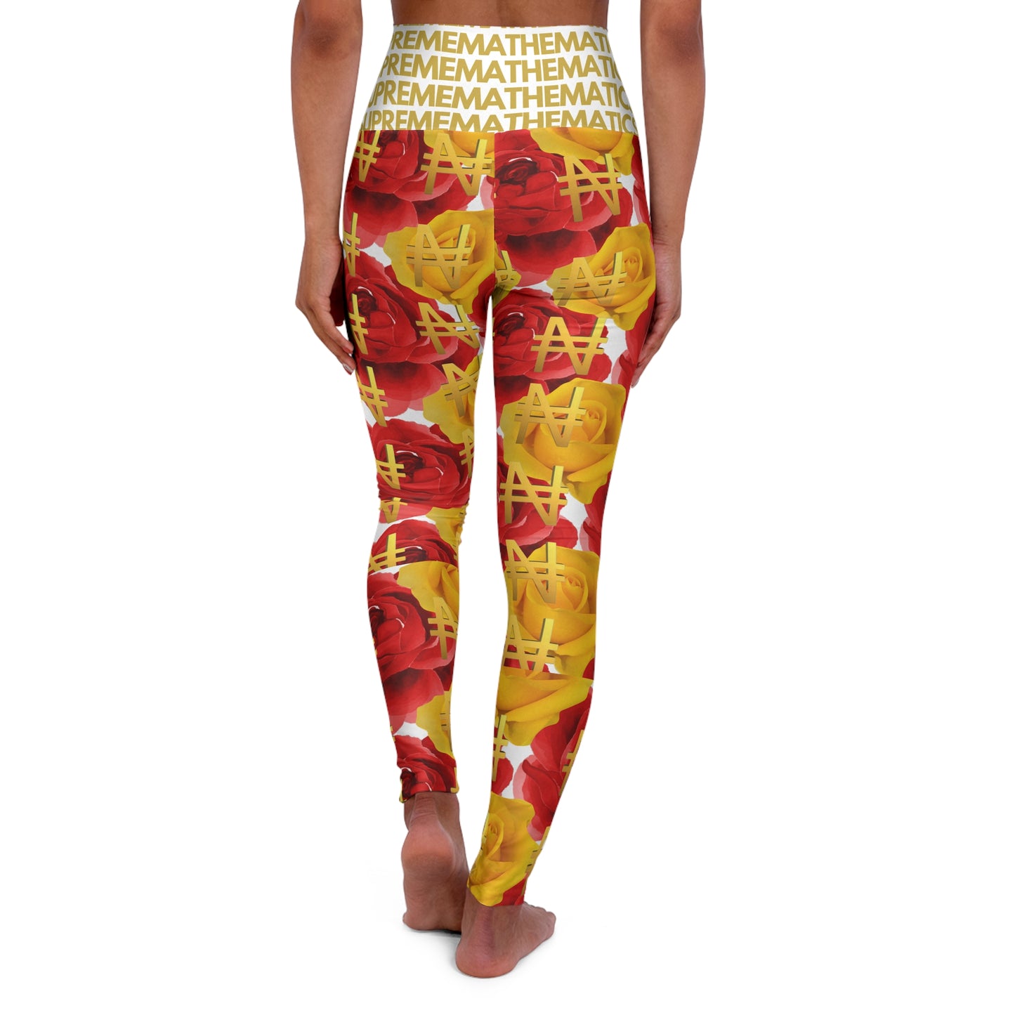 SUPREMEMATHEMATICS HIGH WAIST YOGA LEGGINGS