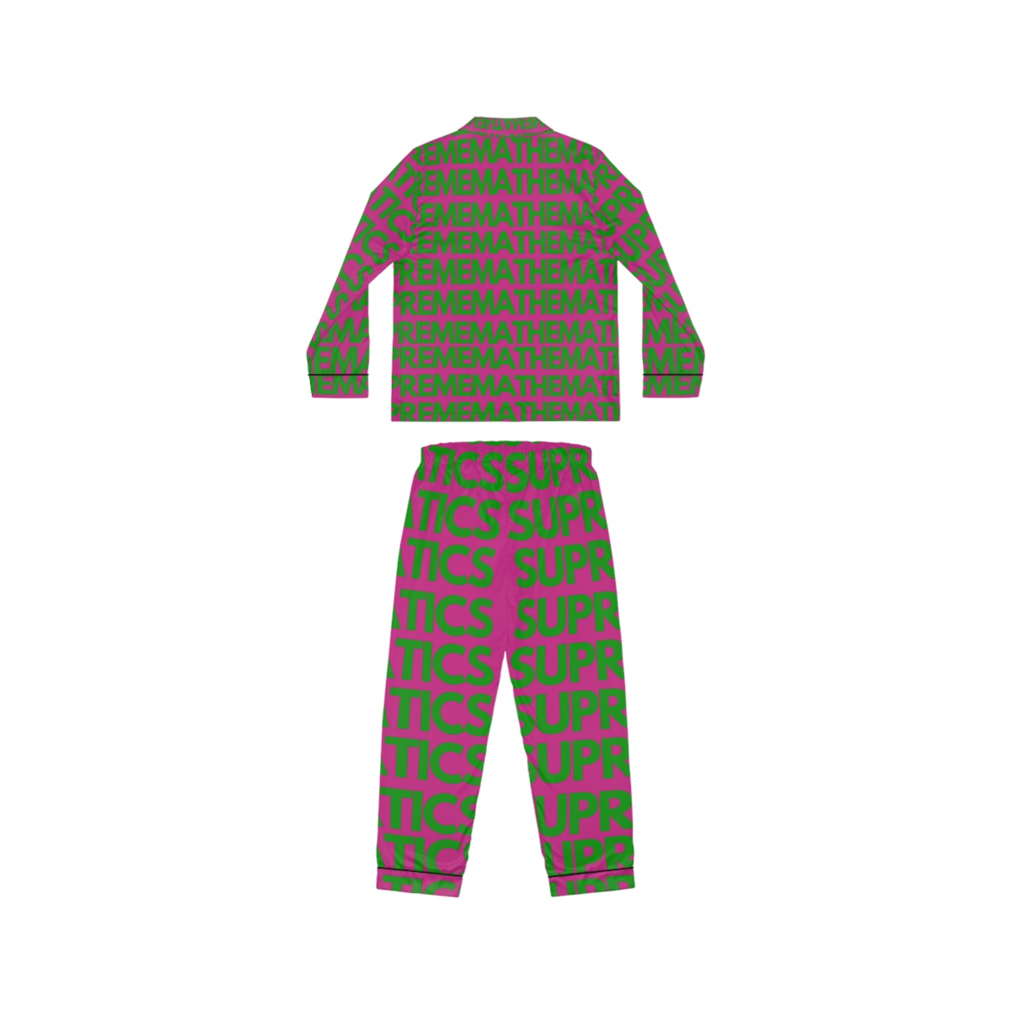 SUPREMEMATHEMATICS SATIN PAJAMAS