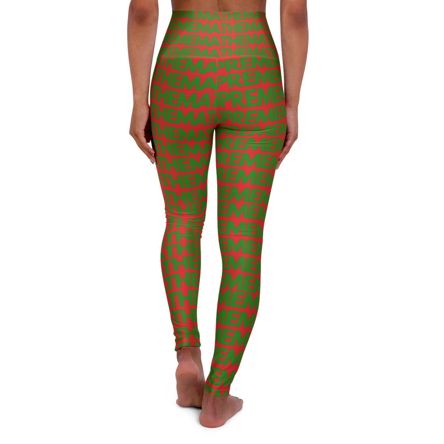 SUPREMEMATHEMATICS HIGH WAIST YOGA LEGGINGS