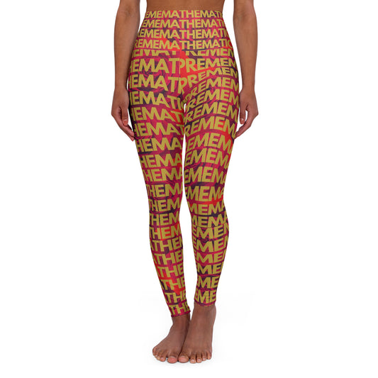 SUPREMEMATHEMATICS HIGH WAIST YOGA LEGGINGS