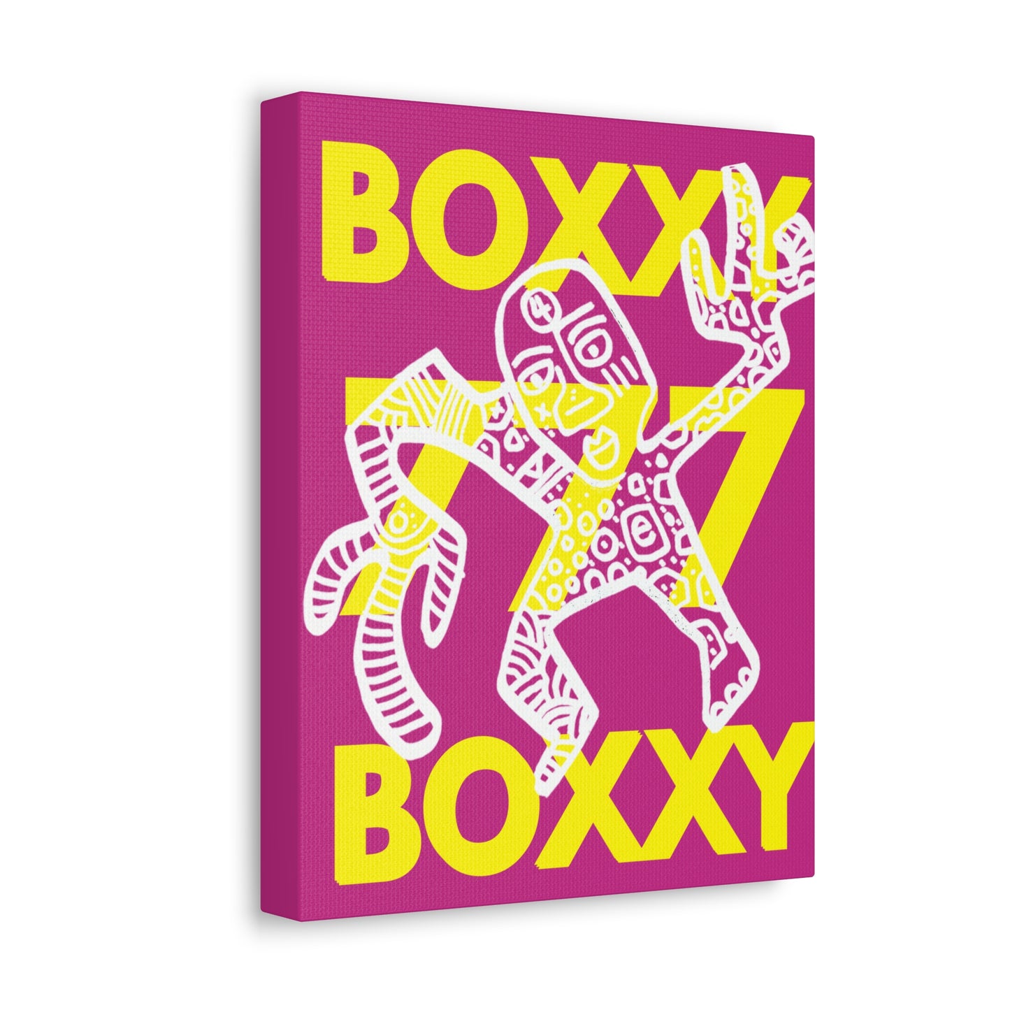BOXXY 777 ART CANVAS FUCHSIA