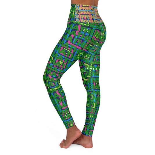 SUPREMEMATHEMATICS HIGH WAIST YOGA LEGGINGS