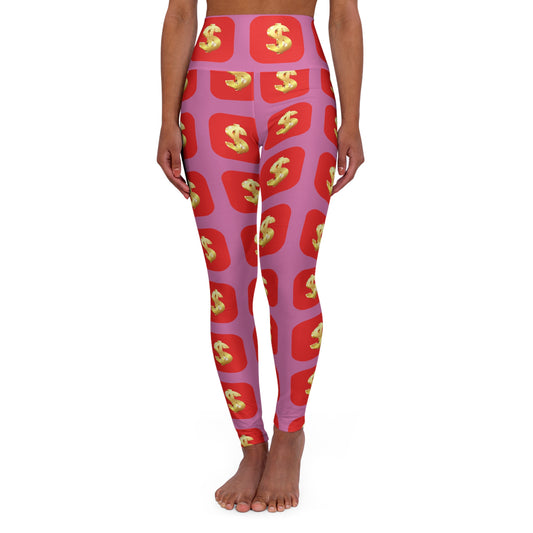 SUPREMEMATHEMATICS HIGH WAIST YOGA LEGGINGS