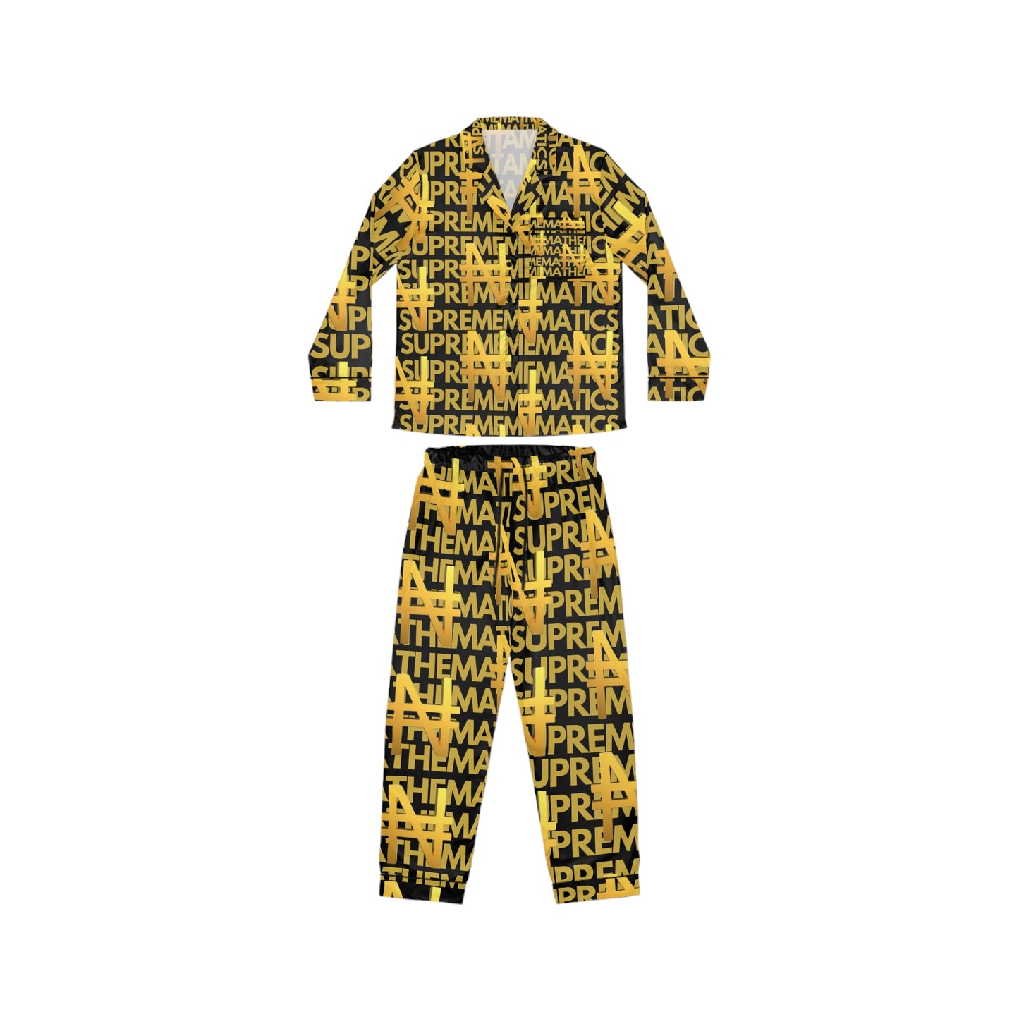 SUPREMEMATHEMATICS NAIRA SATIN PAJAMAS