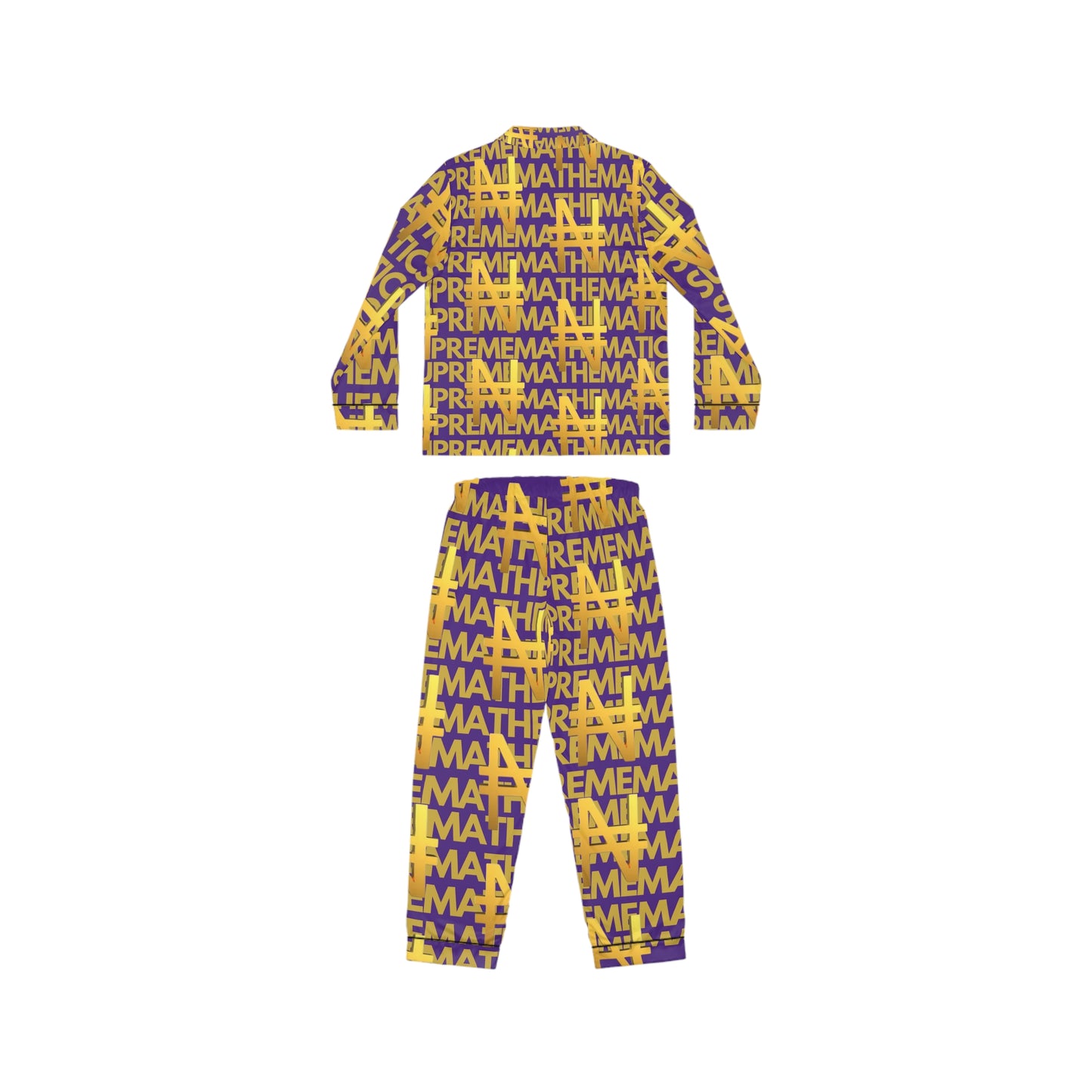 SUPREMEMATHEMATICS NAIRA SATIN PAJAMAS