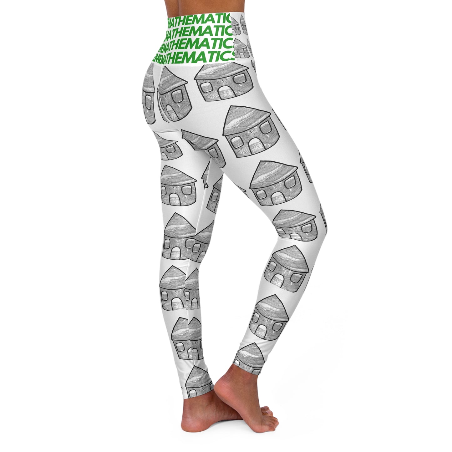 SUPREMEMATHEMATICS HIGH WAIST YOGA LEGGINGS