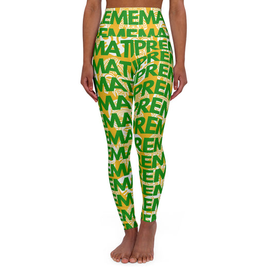 SUPREMEMATHEMATICS HIGH WAIST YOGA LEGGINGS