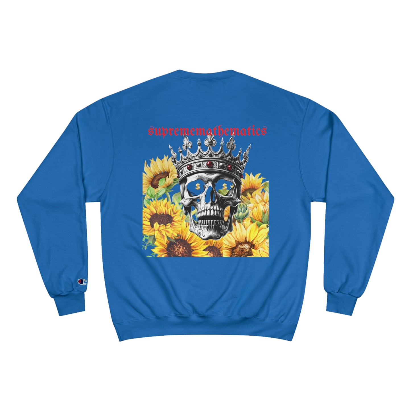 SUPREMEMATHEMATICS SUNFLOWER KINGS SWEATSHIRT