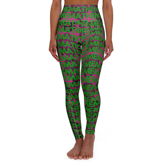 SUPREMEMATHEMATICS HIGH WAIST YOGA LEGGINGS