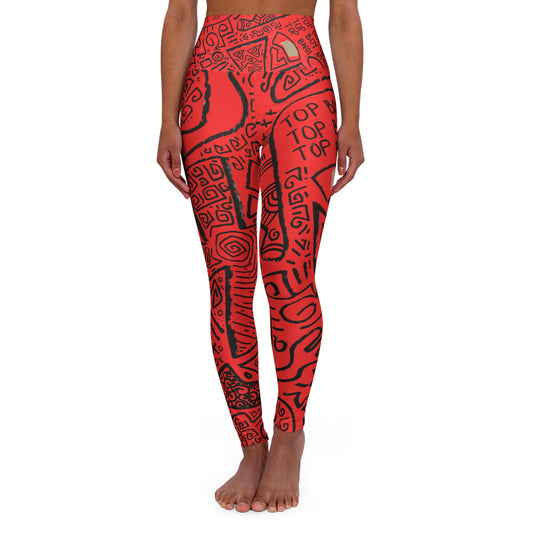 SUPREMEMATHEMATICS HIGH WAIST YOGA PANTS