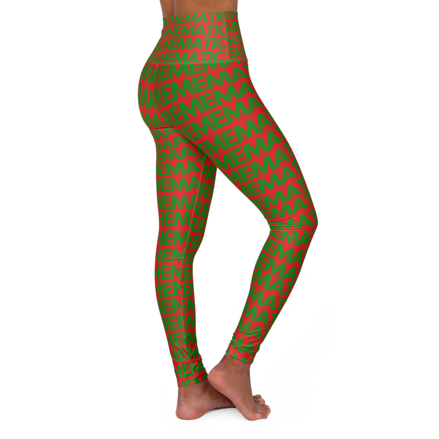 SUPREMEMATHEMATICS HIGH WAIST YOGA LEGGINGS