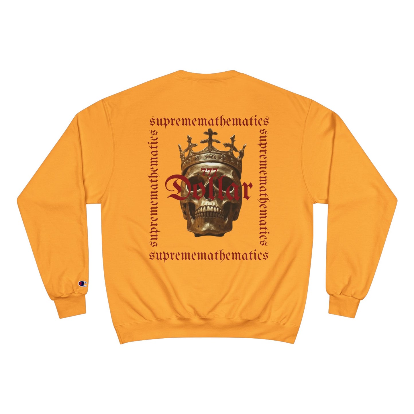 SUPREMEMATHEMATICS DOLLAR SWEATSHIRT