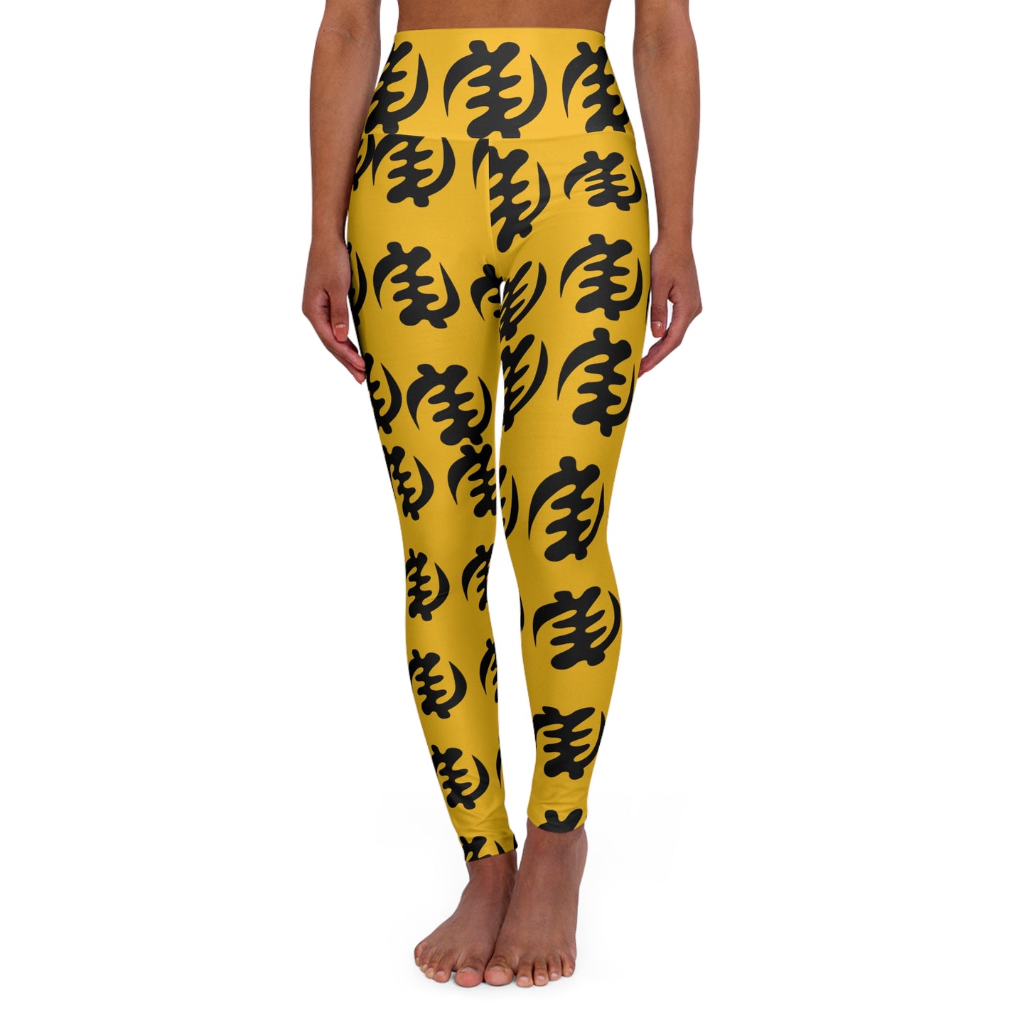 SUPREMEMATHEMATICS GYE NYAME YOGA LEGGINGS