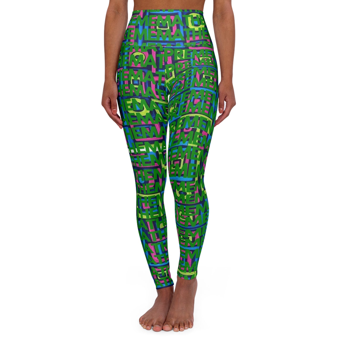 SUPREMEMATHEMATICS HIGH WAIST YOGA LEGGINGS