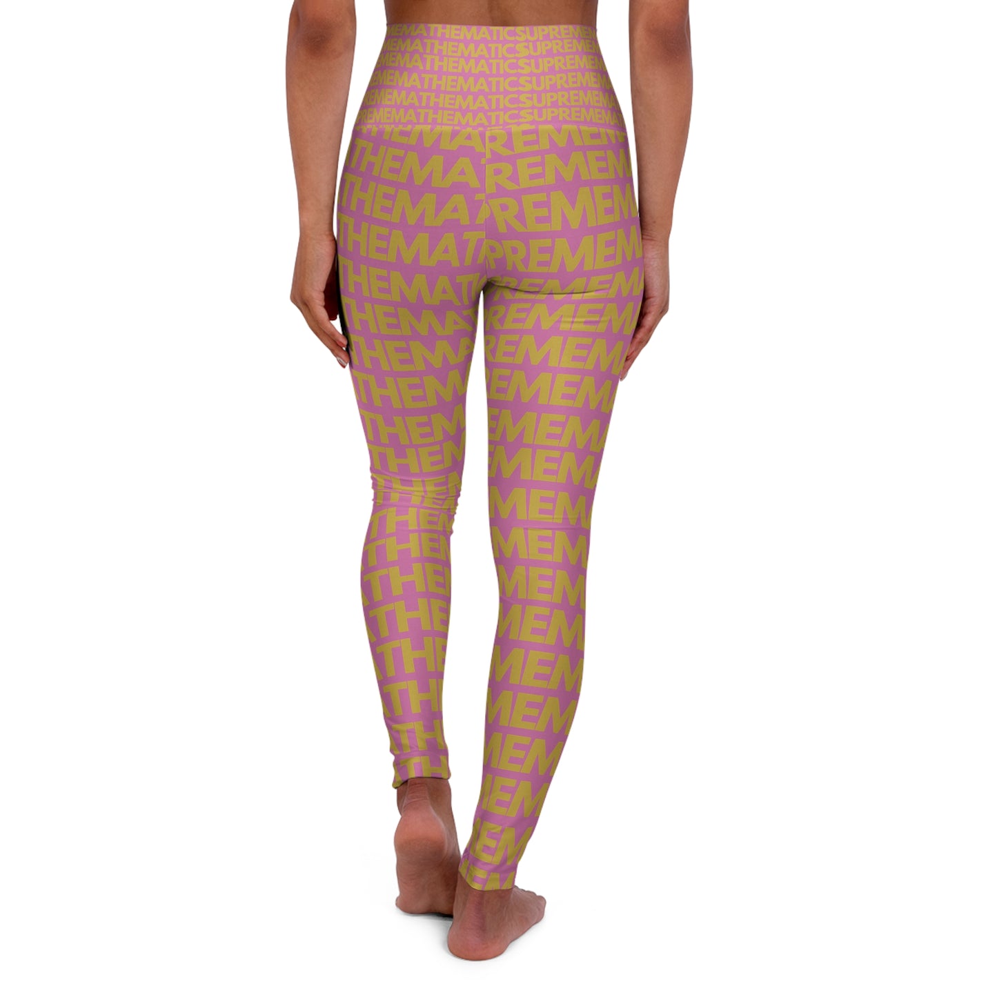 SUPREMEMATHEMATICS HIGH WAIST YOGA LEGGINGS