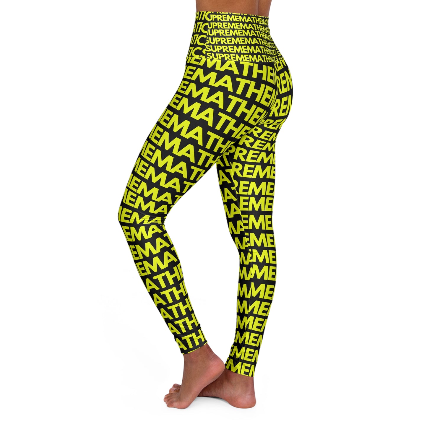SUPREMEMATHEMATICS HIGH WAIST YOGA LEGGINGS