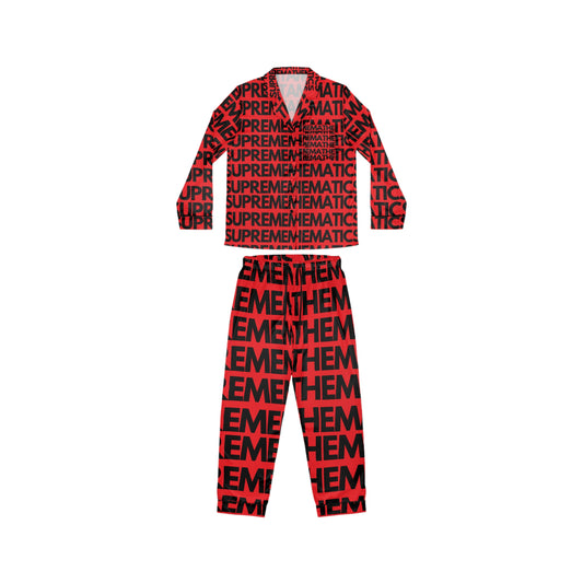 SUPREMEMATHEMATICS SATIN PAJAMAS