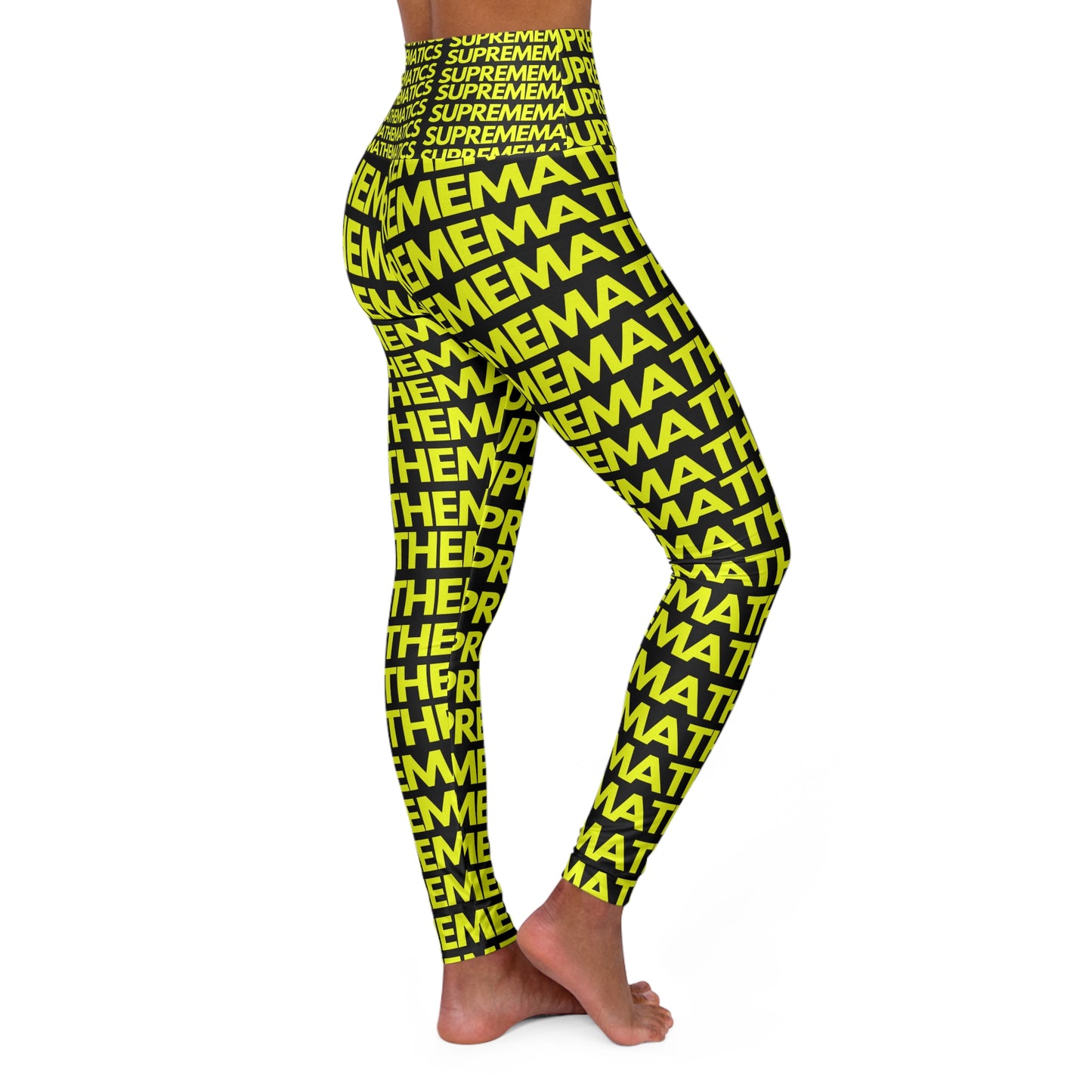 SUPREMEMATHEMATICS HIGH WAIST YOGA LEGGINGS