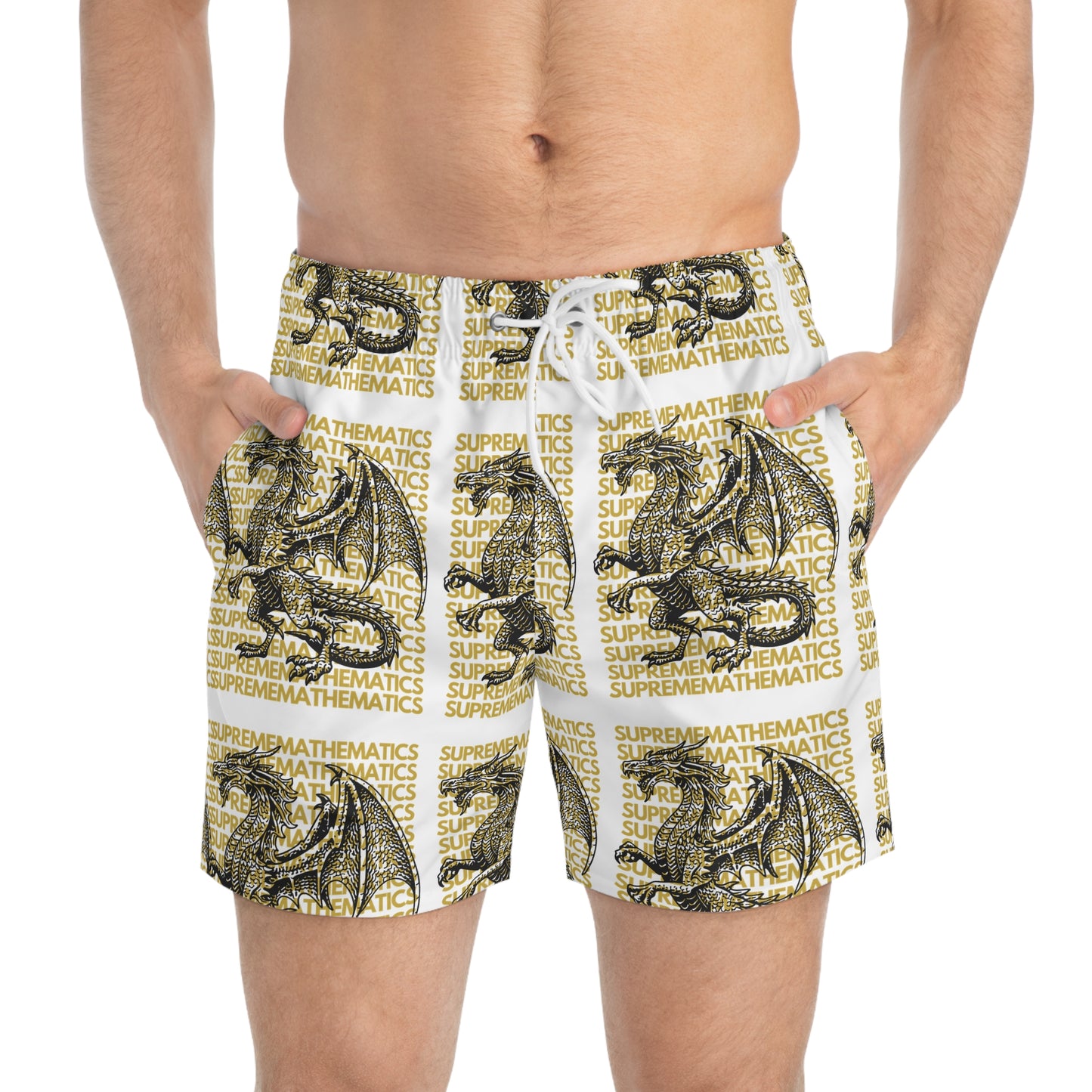 SUPREMEMATHEMATICS SWIM TRUNKS