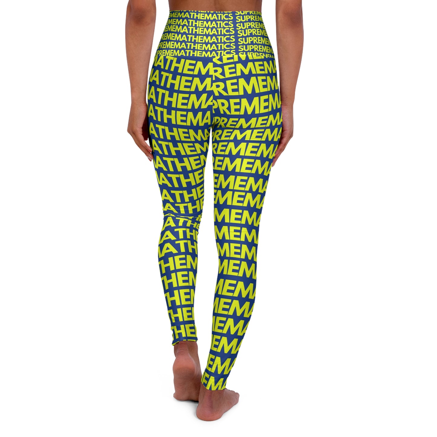 SUPREMEMATHEMATICS HIGH WAIST YOGA LEGGINGS