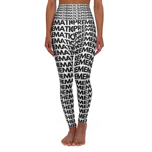 SUPREMEMATHEMATICS HIGH WAIST YOGA LEGGINGS