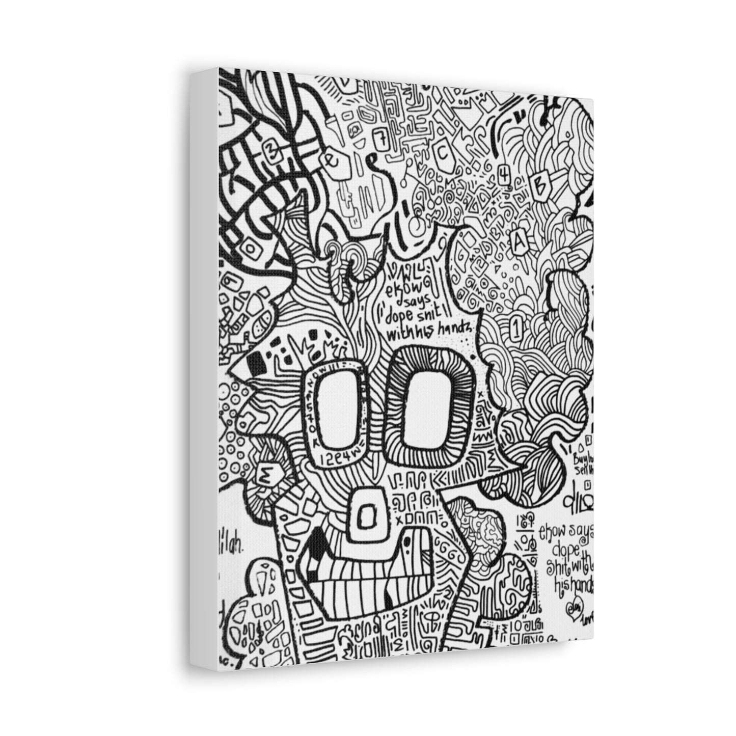 BOXXY HUMANOID 3 ART CANVAS