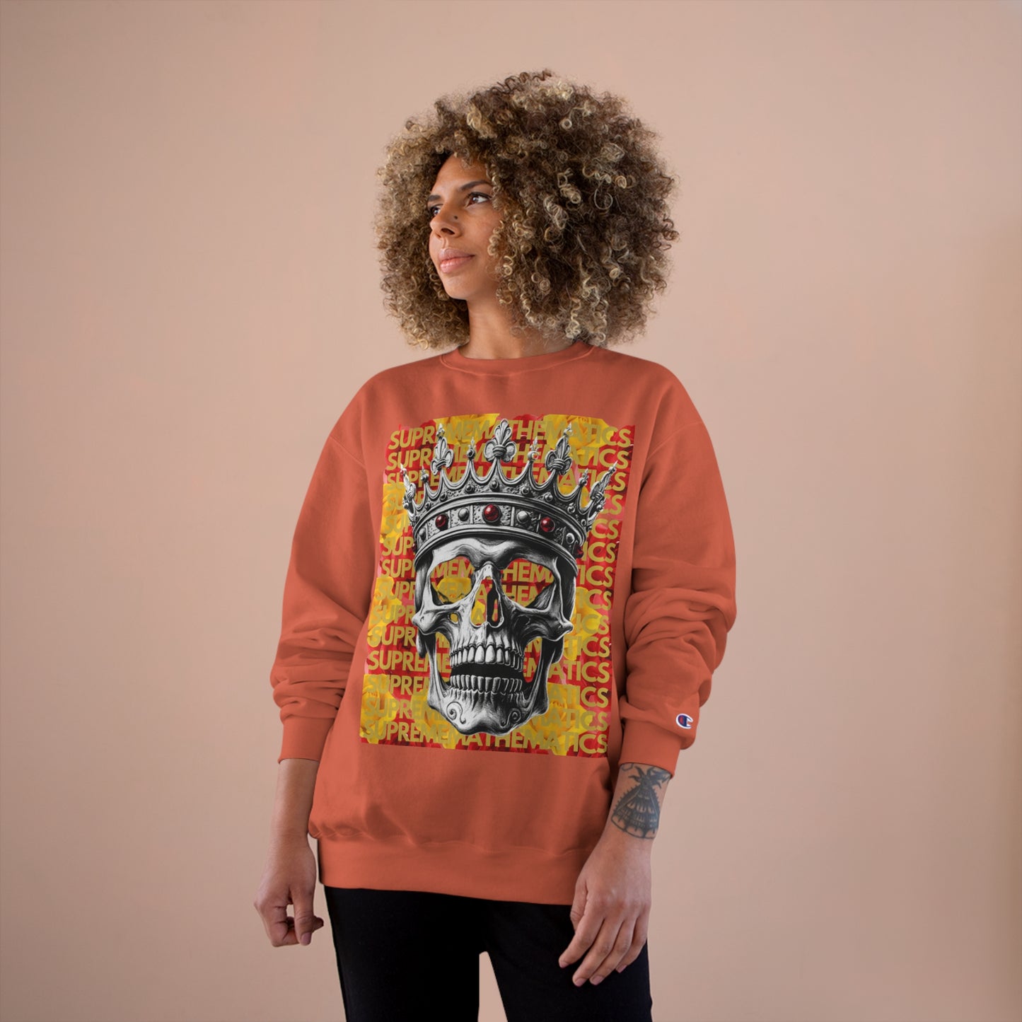 SUPREMEMATHEMATICS PETAL SWEATSHIRT