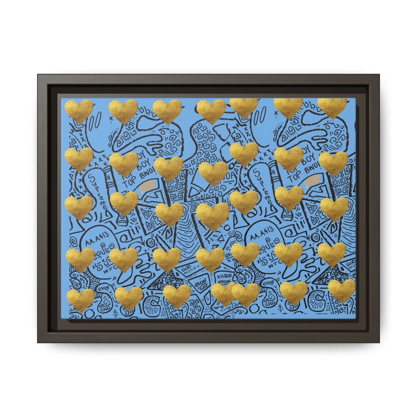 SUPREMEMATHEMATICS FRAMED CANVAS
