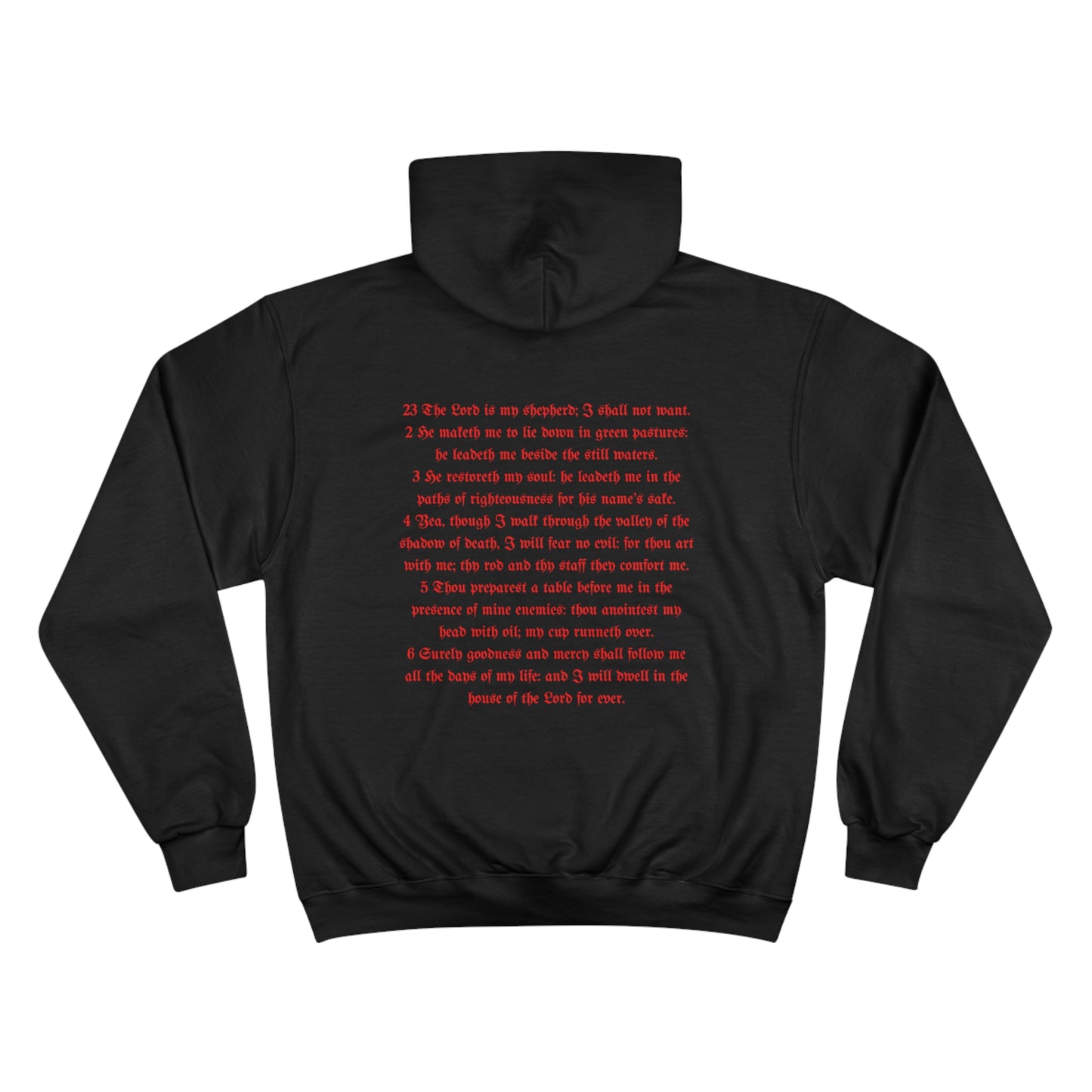 SUPREMEMATHEMATICS PSALM23 HOODIE