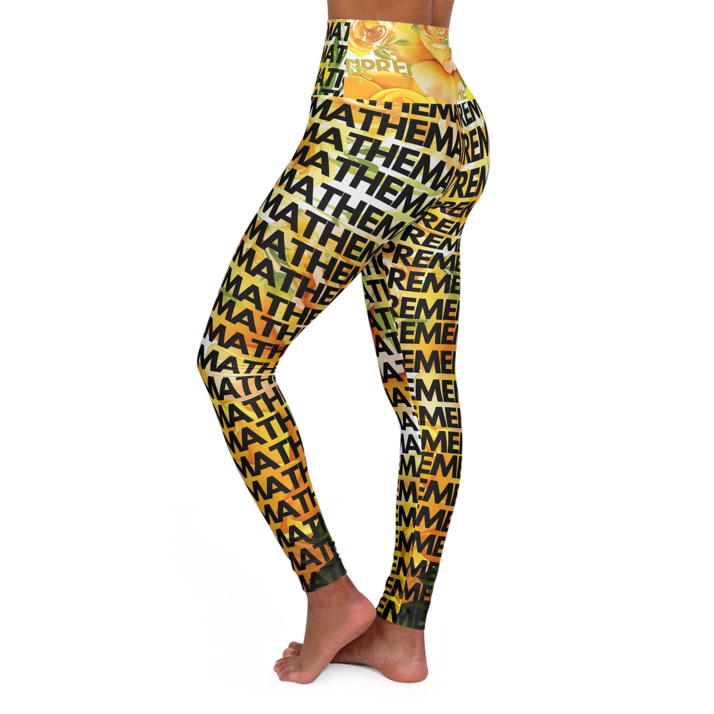 SUPREMEMATHEMATICS HIGH WAIST YOGA LEGGINGS