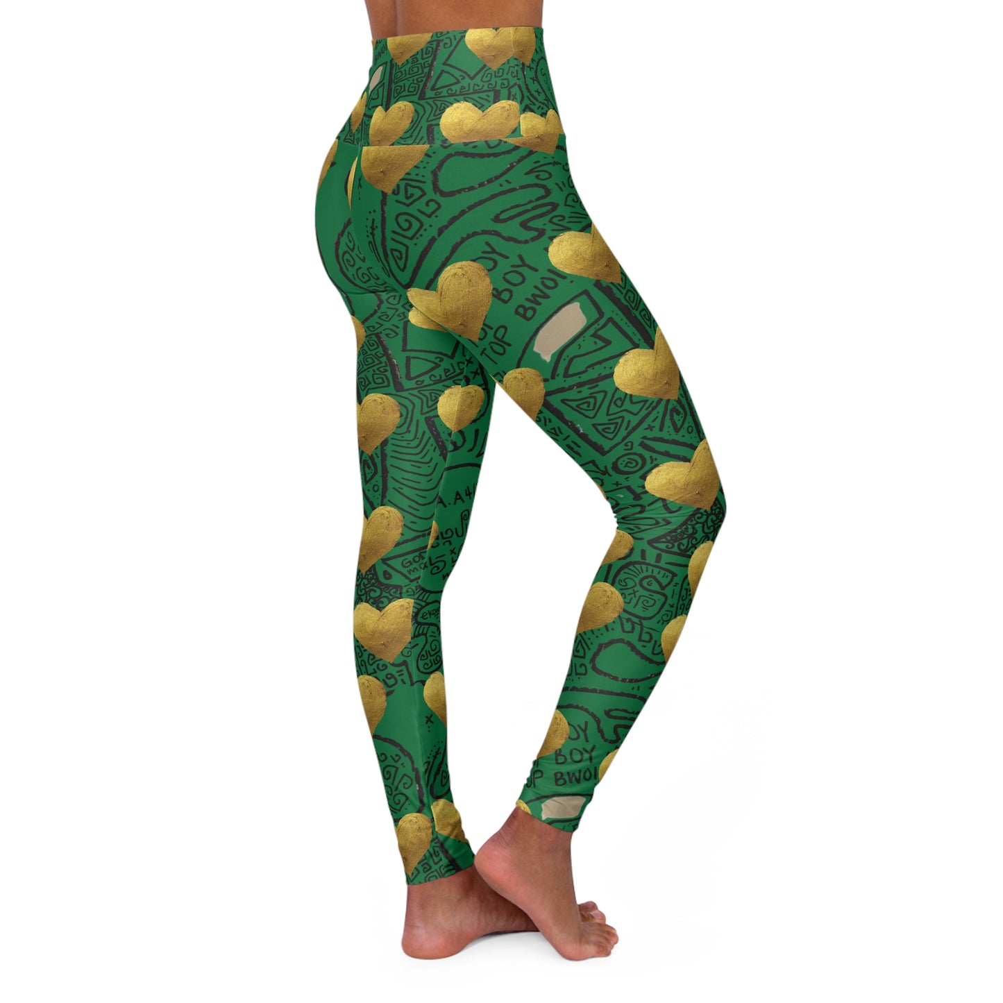 SUPREMEMATHEMATICS HIGH WAIST YOGA LEGGINGS