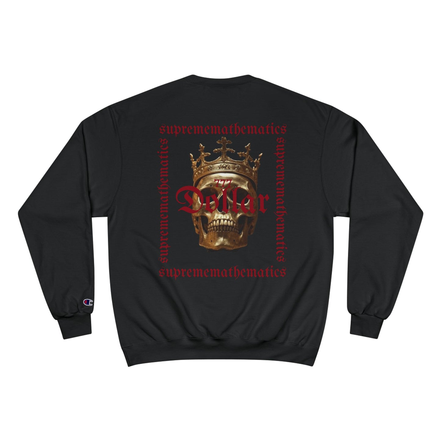 SUPREMEMATHEMATICS DOLLAR SWEATSHIRT