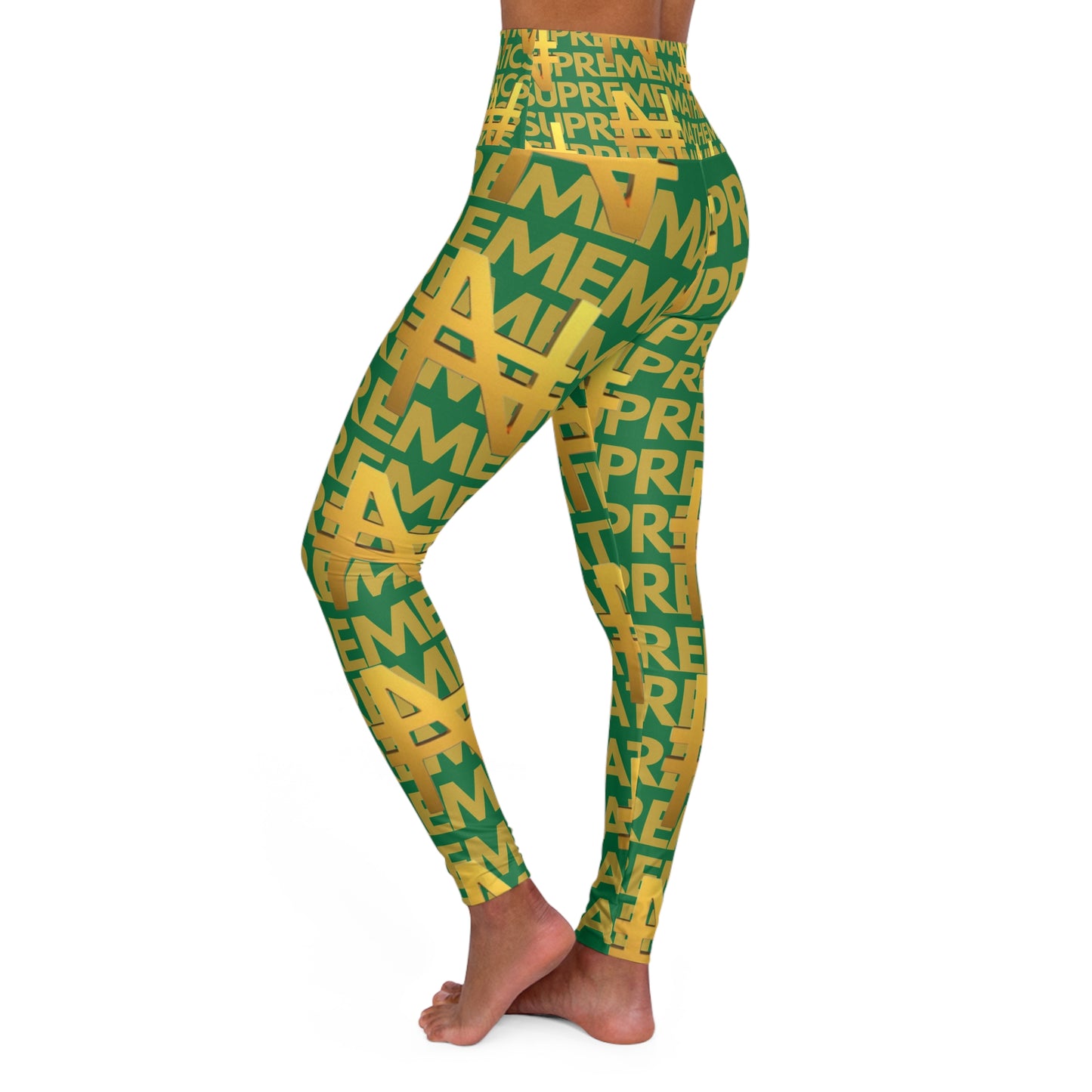 SUPREMEMATHEMATICS HIGH WAIST YOGA LEGGINGS