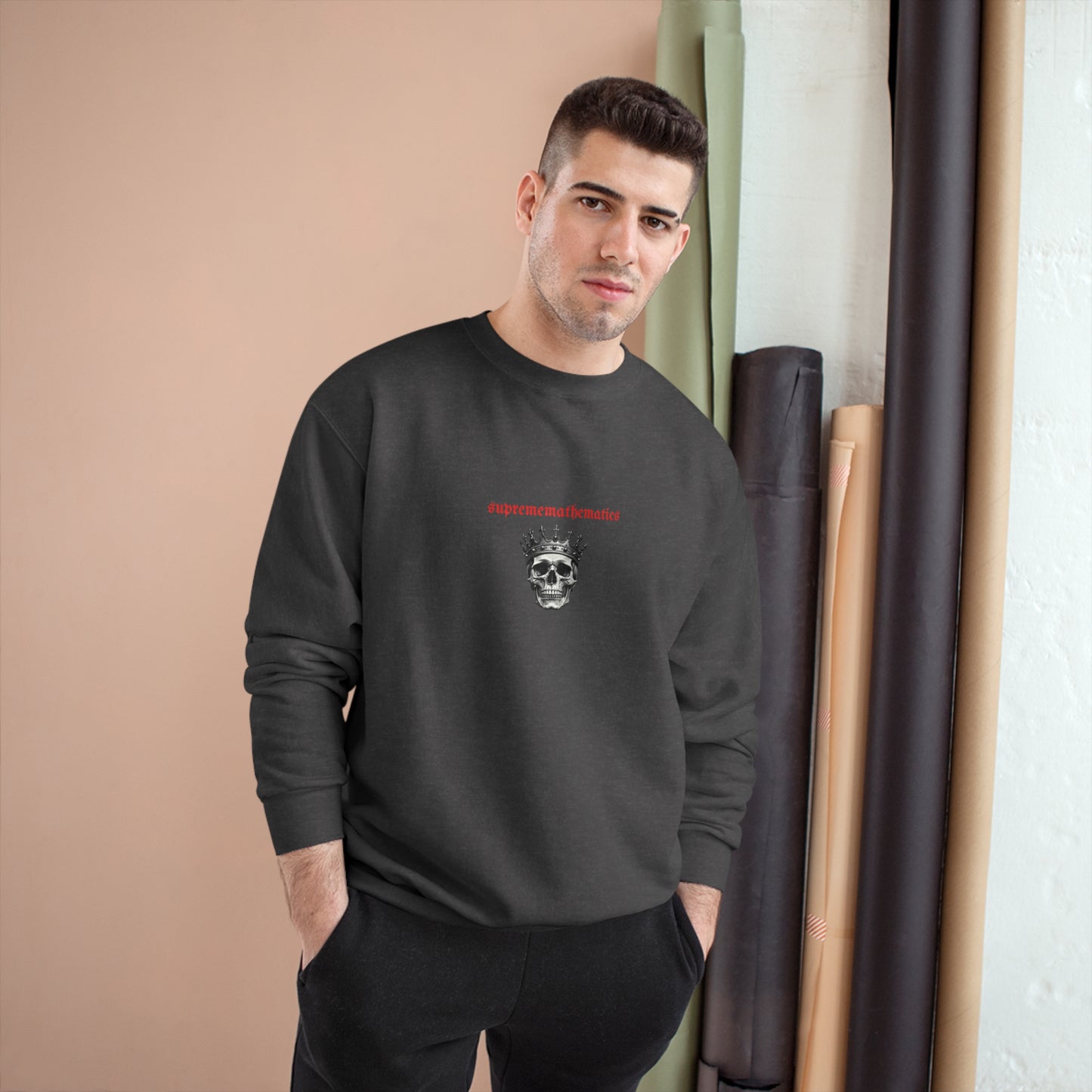 SUPREMEMATHEMATICS SUNFLOWER KINGS SWEATSHIRT