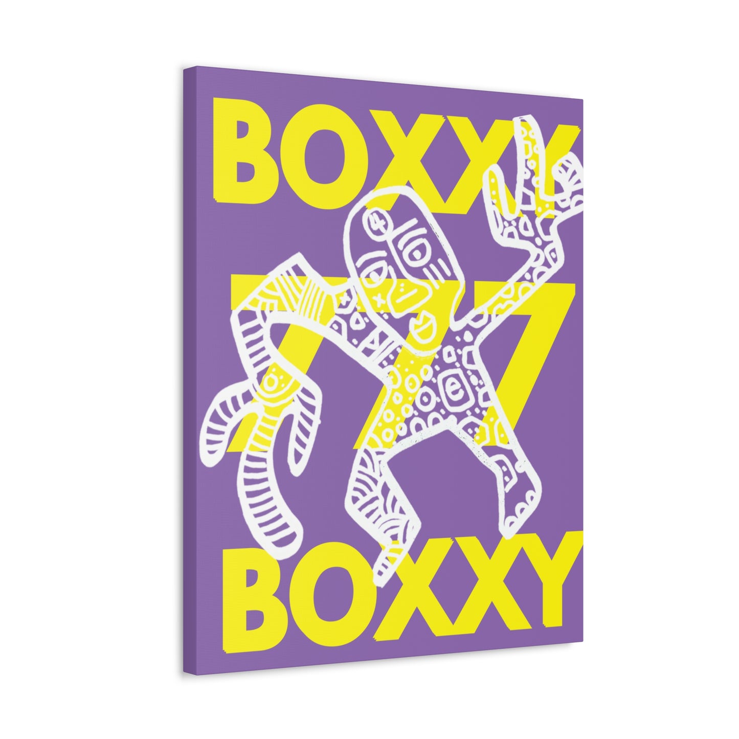 BOXXY 777 ART CANVAS LIGHT PURPLE
